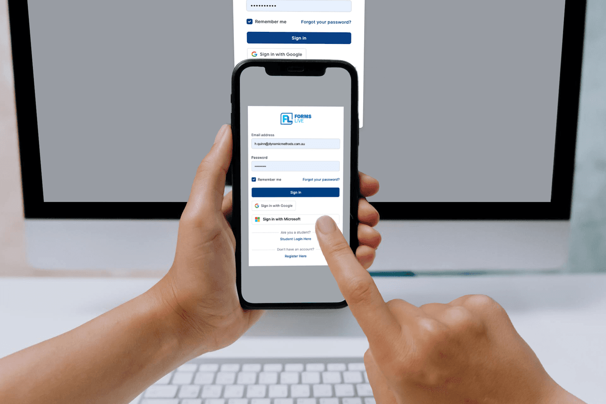 Forms Live launches Single Sign-On with Microsoft and Google