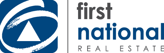 First National real estate agency logo